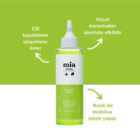 Mia Klinika Pore Tightening And Facial Cleansing Tonic 200 ml