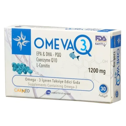 Кармед Омева Q 3 1200 мг 30 мягких капсул