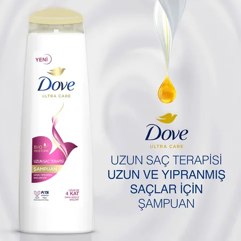 Dove شامبو دوف ألترا كير للعناية بالشعر الطويل، علاج للشعر التالف الطويل، 400 مل