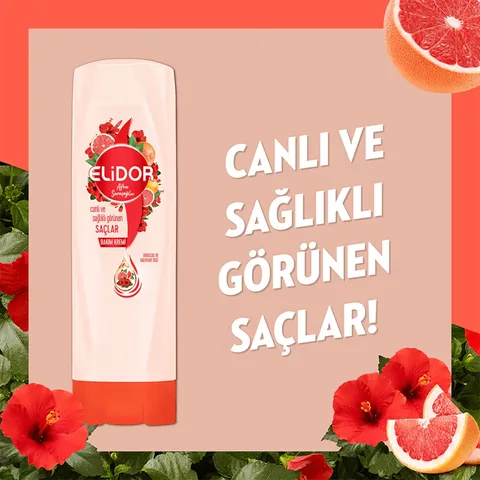 Кондиционер для волос Elidor Argan Oil &amp; Hibiscus 350 мл – Питательный уход