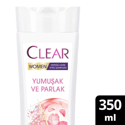 Clear Shampoo Soft Shine Cherry Blossom Essence & Keratin 350 ml