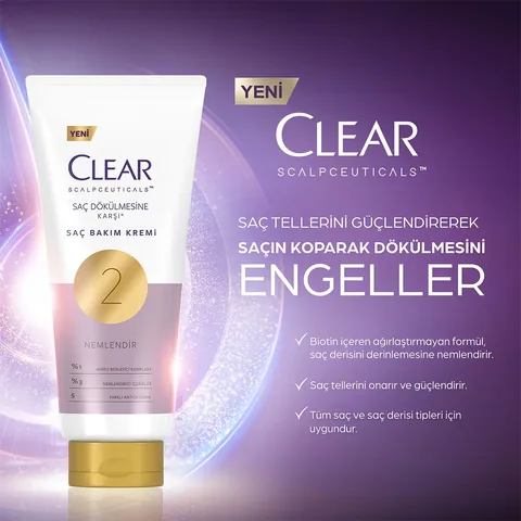 Clear Hair Care Cream Anti-Loss 170 ml