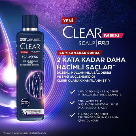 Clear Men Shampoo Anti-Loss Strengthening 300 ml