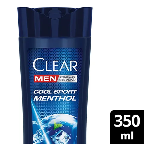 Clear شامبو كلير مين المضاد للقشرة برائحة المنثول المنعشة، 350 مل