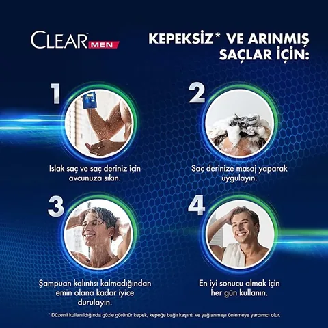 Clear شامبو كلير مين المضاد للقشرة ليجند من سي آر 7 كريستيانو رونالدو 350 مل