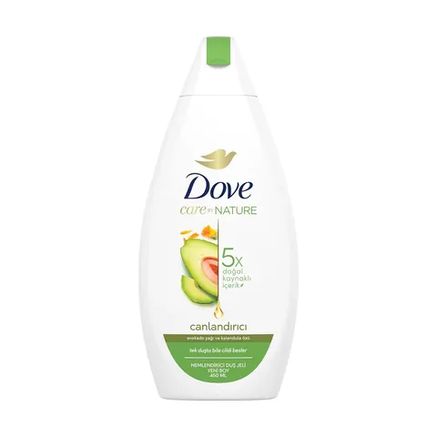 Dove Care By Nature Moisturizing Shower Gel Avocado Oil & Calendula Extract Revitalizing 450 ml