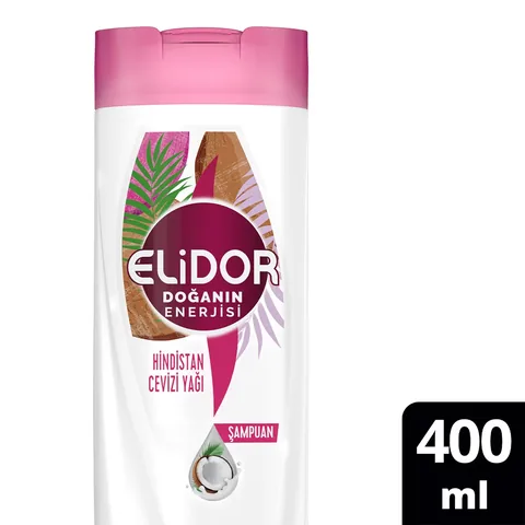 Elidor Nature's Energy Hair Care Shampoo Coconut Oil Repair &amp; Anti-damage 400 ml