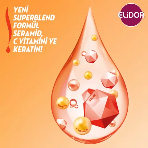 Elidor Superblend Shampoo 400 ml + Conditioner 200 ml Repair Care 400 ml + 200 ml