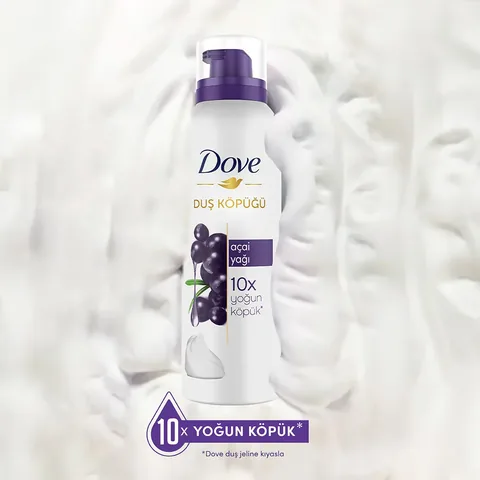 Dove Acai Oil Shower Foam 200 ml