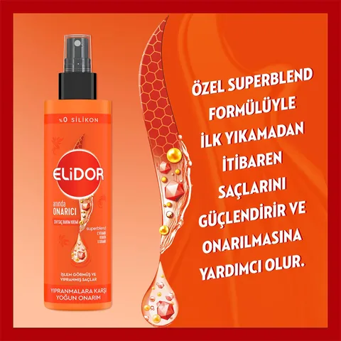 Elidor Instant Repair Liquid Hair Care Conditioner 200 ml