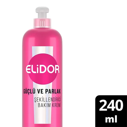 Elidor 24/7 Starker & Glänzender Haarstyling-Creme für Trockenes Haar 240ml