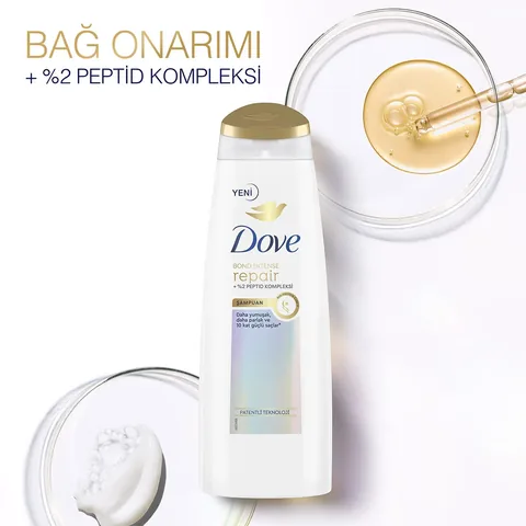 Dove شامبو دوف للعناية بالشعر بوند إنتنس ريبير + ببتيد كومبلكس 400 مل