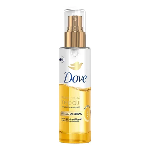 Dove سيروم دوف ثنائي المرحلة لإصلاح الشعر بعمق مع مركب الببتيد 80 مل
