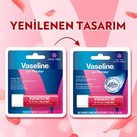 Vaseline Lip Therapy Lip Care Cream Rosy Lips 4.8 gr