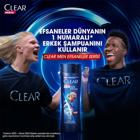 Clear شامبو كلير مين ليجندز إيرلينج هالاند 350 مل