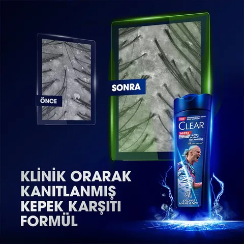 Clear شامبو كلير مين ليجندز إيرلينج هالاند 350 مل