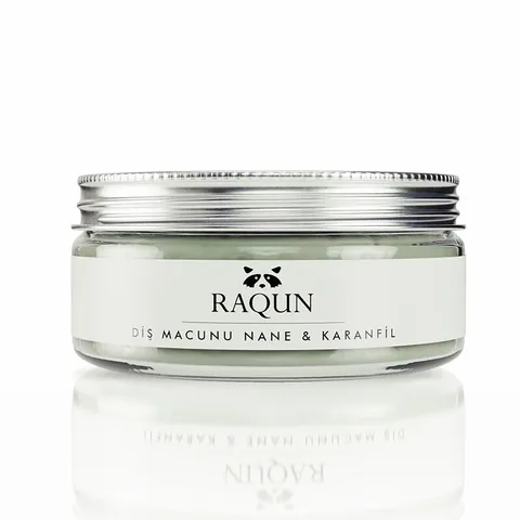 Raqun Bentonite Clay Toothpaste - Mint &amp; Clove - 50 ml