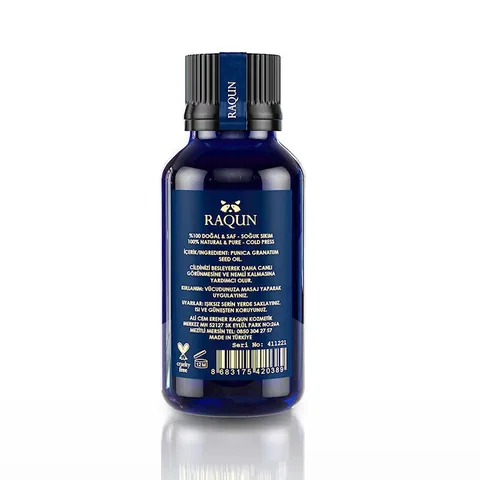 Raqun Pomegranate Seed Oil 30ml - Pure Aromatherapy Essence