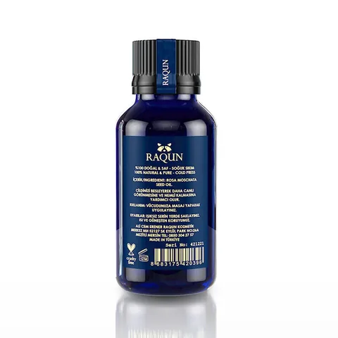 Raqun Rosehip Seed Oil 30ml - Pure Aromatherapy Essential Oil