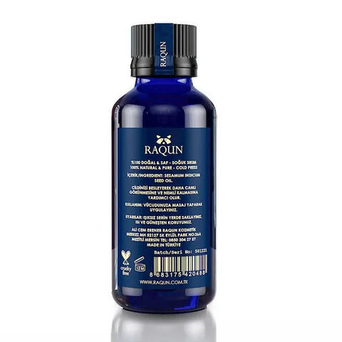 Raqun Aromatherapy Sesame Oil 50ml - Pure, Natural Essence