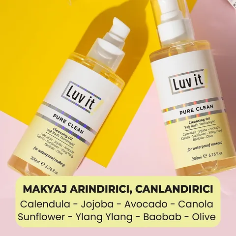 Масло для снятия макияжа на травяной основе Luv It 200 мл