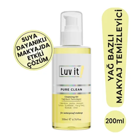 Масло для снятия макияжа на травяной основе Luv It 200 мл