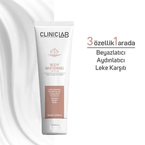 Clinique Lab Whitening and Brightening Cream for Sensitive Areas and Body 100ml