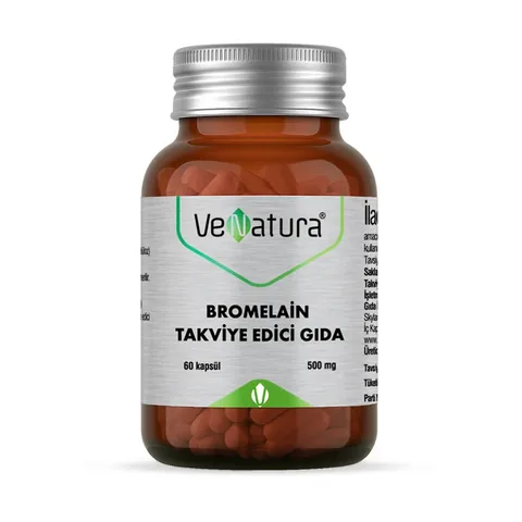 VeNatura Bromelain Food Supplement 60 Capsule