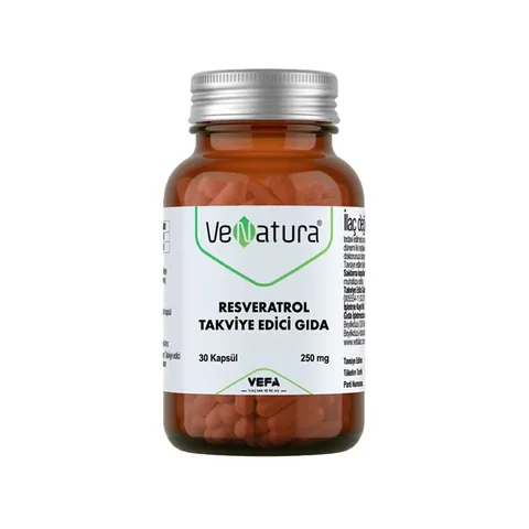 Venatura Resveratrol Food Supplement 30 capsules