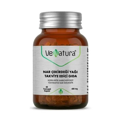 VeNatura Granatapfelkernöl - 60 Weichkapseln