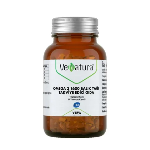 VeNatura Omega 3 Fischöl 1600mg