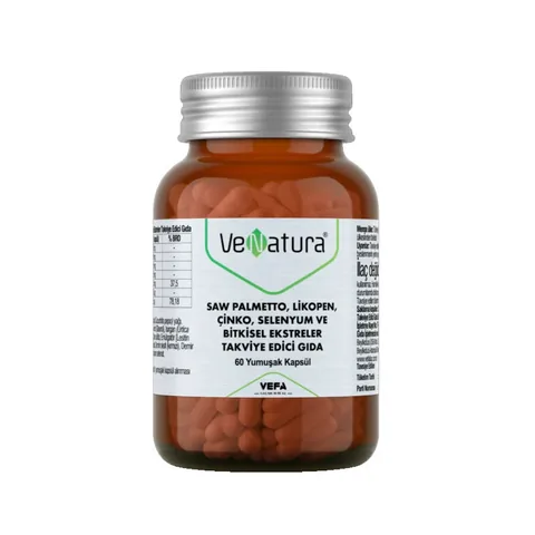 Venatura Saw Palmetto, Lycopene, Zinc, Selenium 60 softgels
