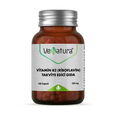 Venatura Vitamin B2 (riboflavin) Food Supplement 100 capsules