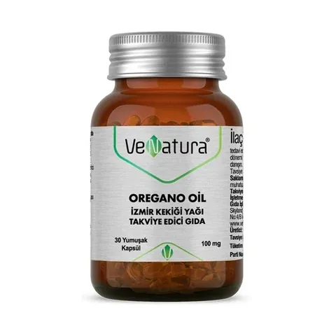 Venatura Oregano Oil İzmir Thyme Oil 30 soft Capsules