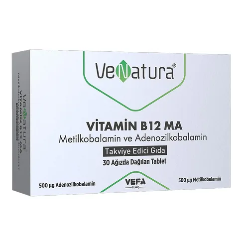 Venatura Vitamin B12 ma 30 tablets