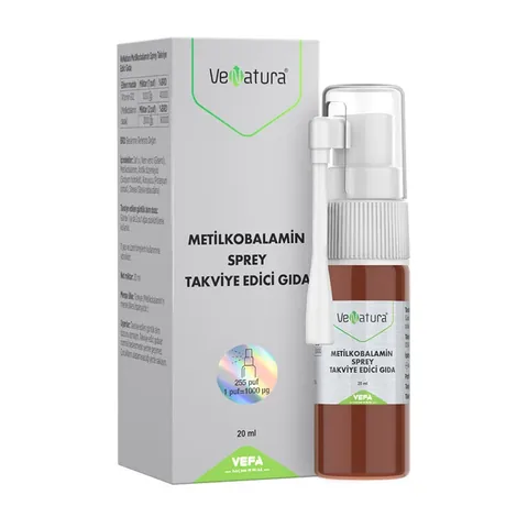 Venatura Vitamin B12 methylcobalamin Spray Food Supplement 20 ml