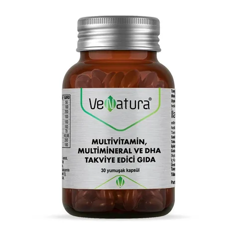 VeNatura Multivitamin &amp; DHA Weichkapseln - 30 Kapseln