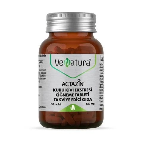 Venatura Actazin Dry Kiwi Extract Chewable Tablet Food Supplement 30 tablets