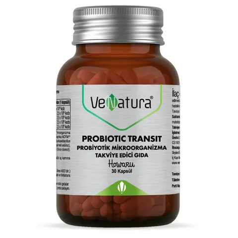 VeNatura Probiotic Transit Probiotic Microorganism 30 Capsules