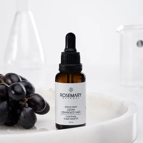 Rosemary Natural Cold Pressed Grape Seed Oil 30 ml