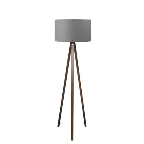 Homing Holz Stehlampe mit drei Beinen und E27 Fassung AYD