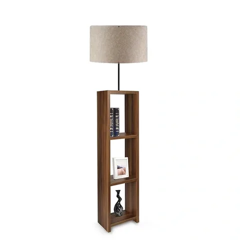 Homing Beiger Stehlampe mit Regal