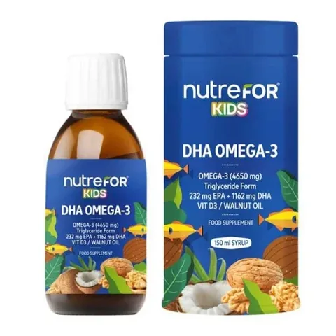Nutrefor Kids DHA Omega-3 Supplement 150 ml
