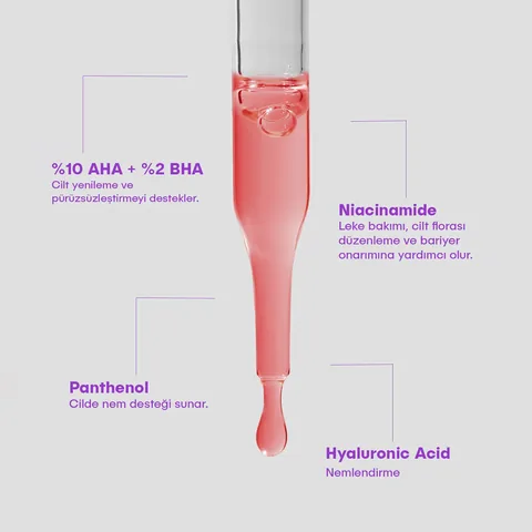 She Vec Red Of Love Aha+ Bha Facial Peeling 30 ml