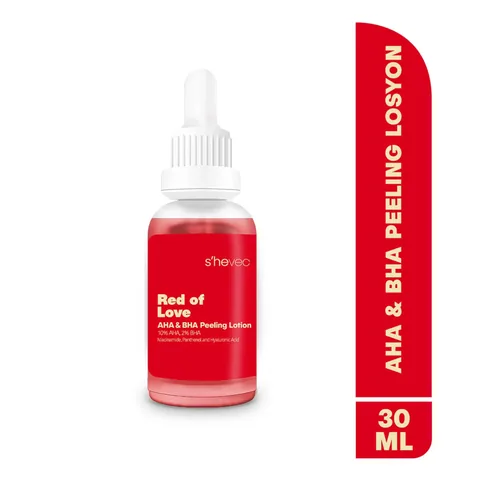 She Vec Red of Love AHA+BHA Gesichtspeeling 30ml