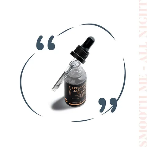 She Vec Smooth Me All Night Active Charcoal Black Serum 30 ml