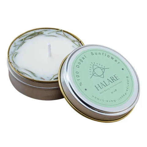 Halare Aromatherapiekerze: Rosmarin, Patchouli & Minze 80ml