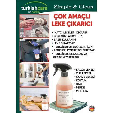 Turkishcare Multi-purpose Stain Remover Spray 500 ml