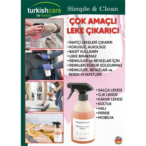 Turkishcare Multi-purpose Stain Remover Spray 500 ml