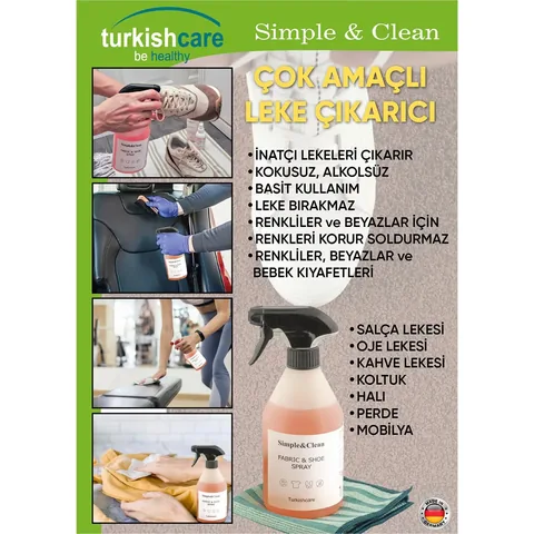 Turkishcare Multi-purpose Stain Remover Spray 500 ml